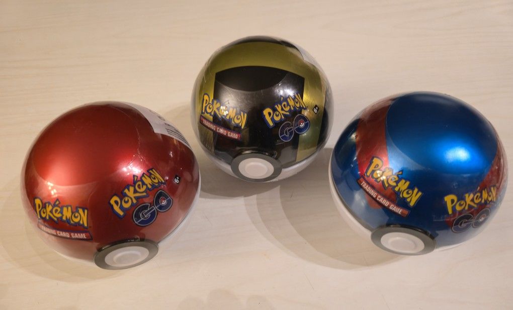 Pokemon Go Cards Pokeballs Sealed