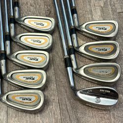 Cleveland Tour Action TA5 Iron Set 3-PW & Reg. 485 60° Wedge Regular Flex Steel