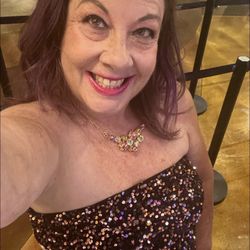 Pink Mermaid Sequence Dress