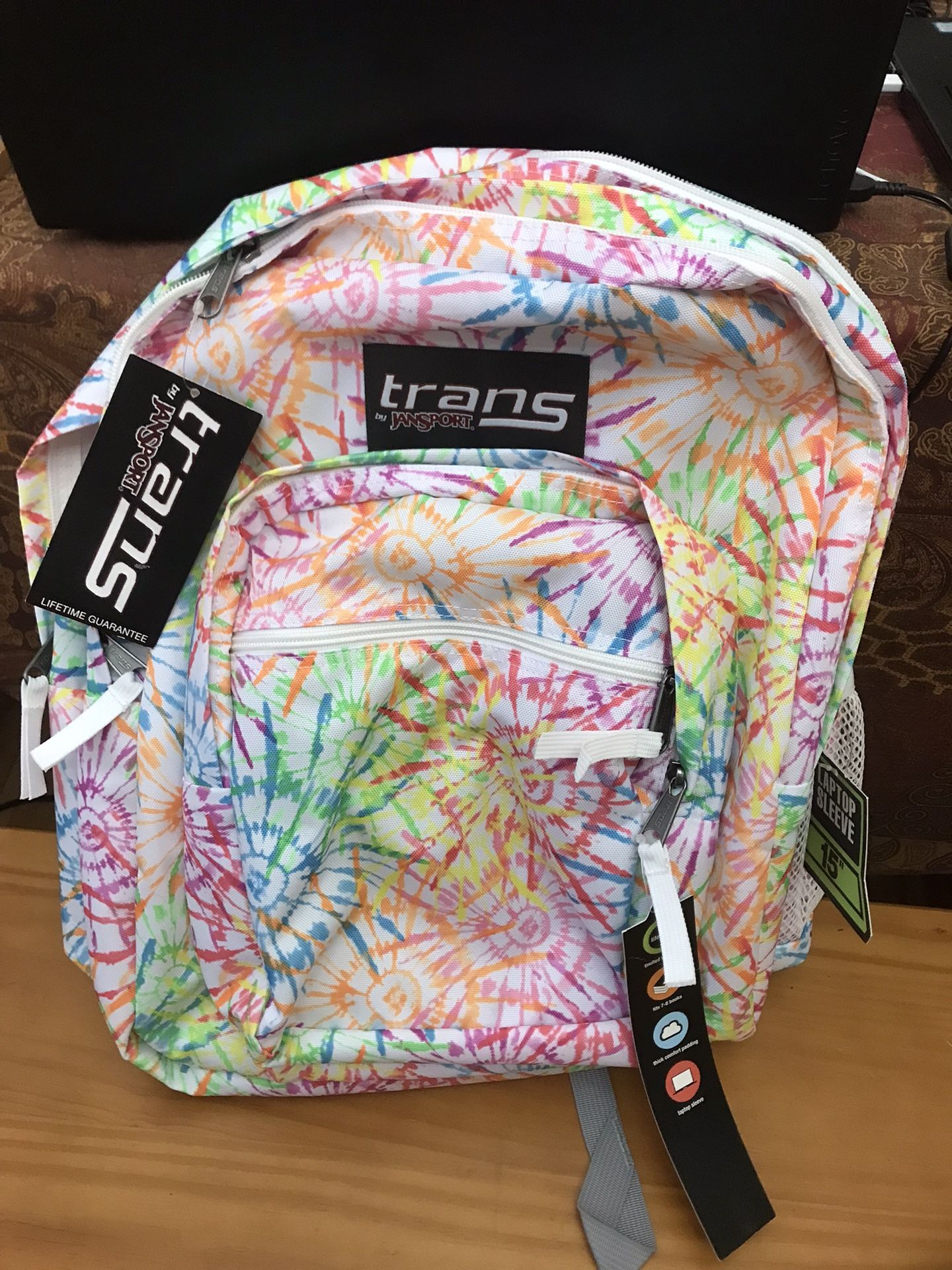 Trans By JanSport Backpack 15” With Laptop Sleeve 