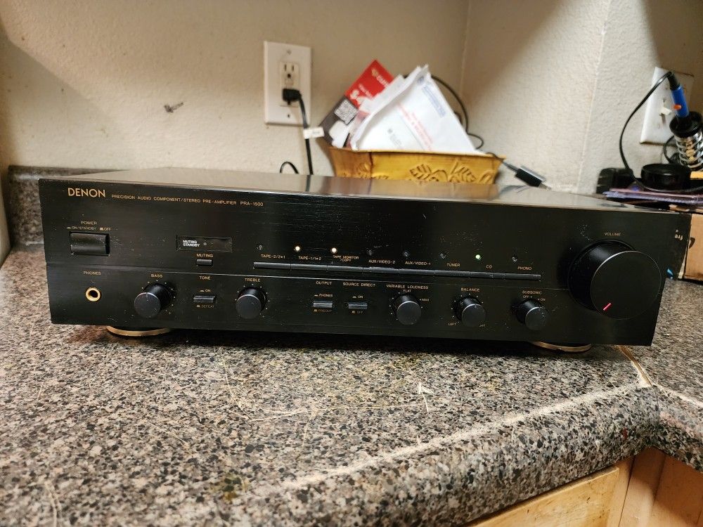 Denon Stereo Preamplifier 