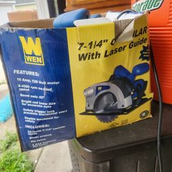 Circularar Saw With Laser