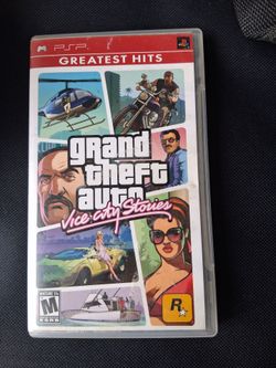 Grand Theft Auto Vice City Stories (Sony PlayStation Portable PSP, 2006)