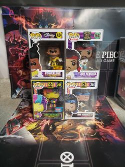 Jimi Hendrix Funko And DISNEY POWERLINE a Goofy Movie Funko MUSOC TCG POKEMON