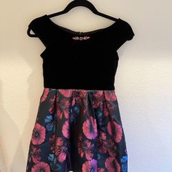 Party Dress Holiday Dress Black Pink Blue
