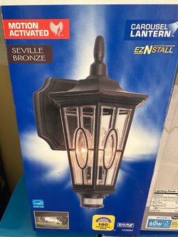 Motion activated light
