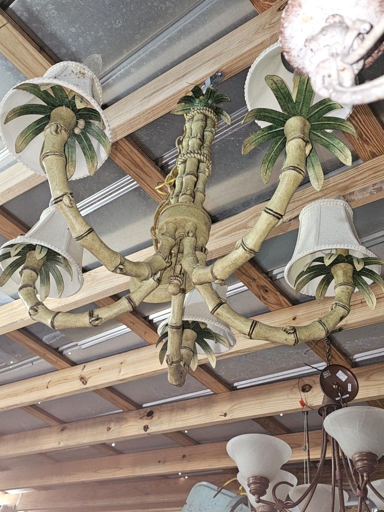 Palm Tree Chandelier