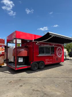 Pizza food trailers