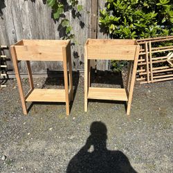 Cedar Planner Boxes
