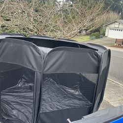 Small Medium Dog Cat Rabbit Bunny Kennel Pet Travel Playpen Collapsible 48” by 48” by 30”  High