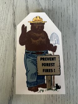 Cat's Meow Village Prevent Forest Fires Smokey 1944-1994 50 Years