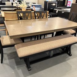New 6Pc Dining  Table Set 