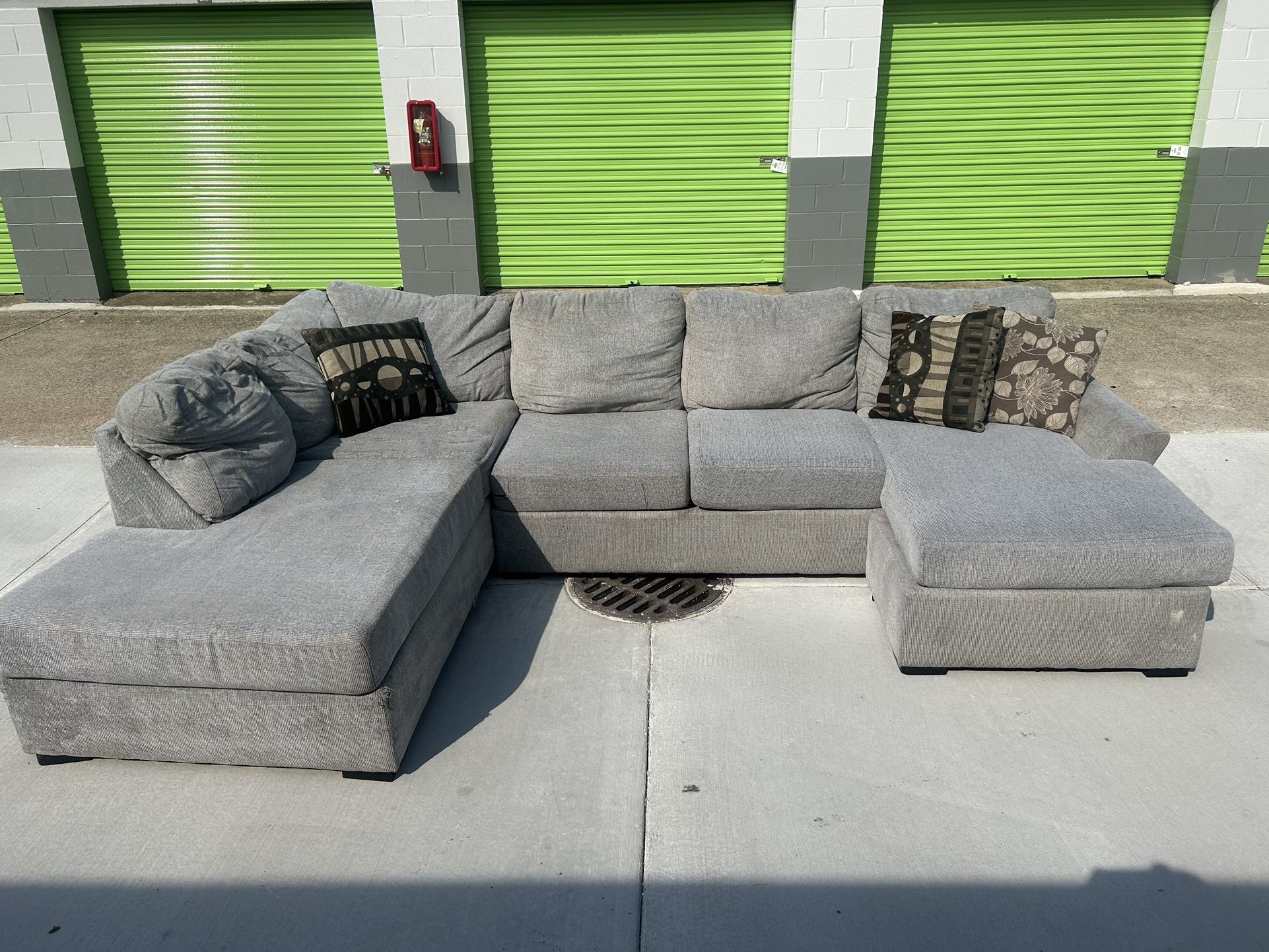 Large Grey Sectional