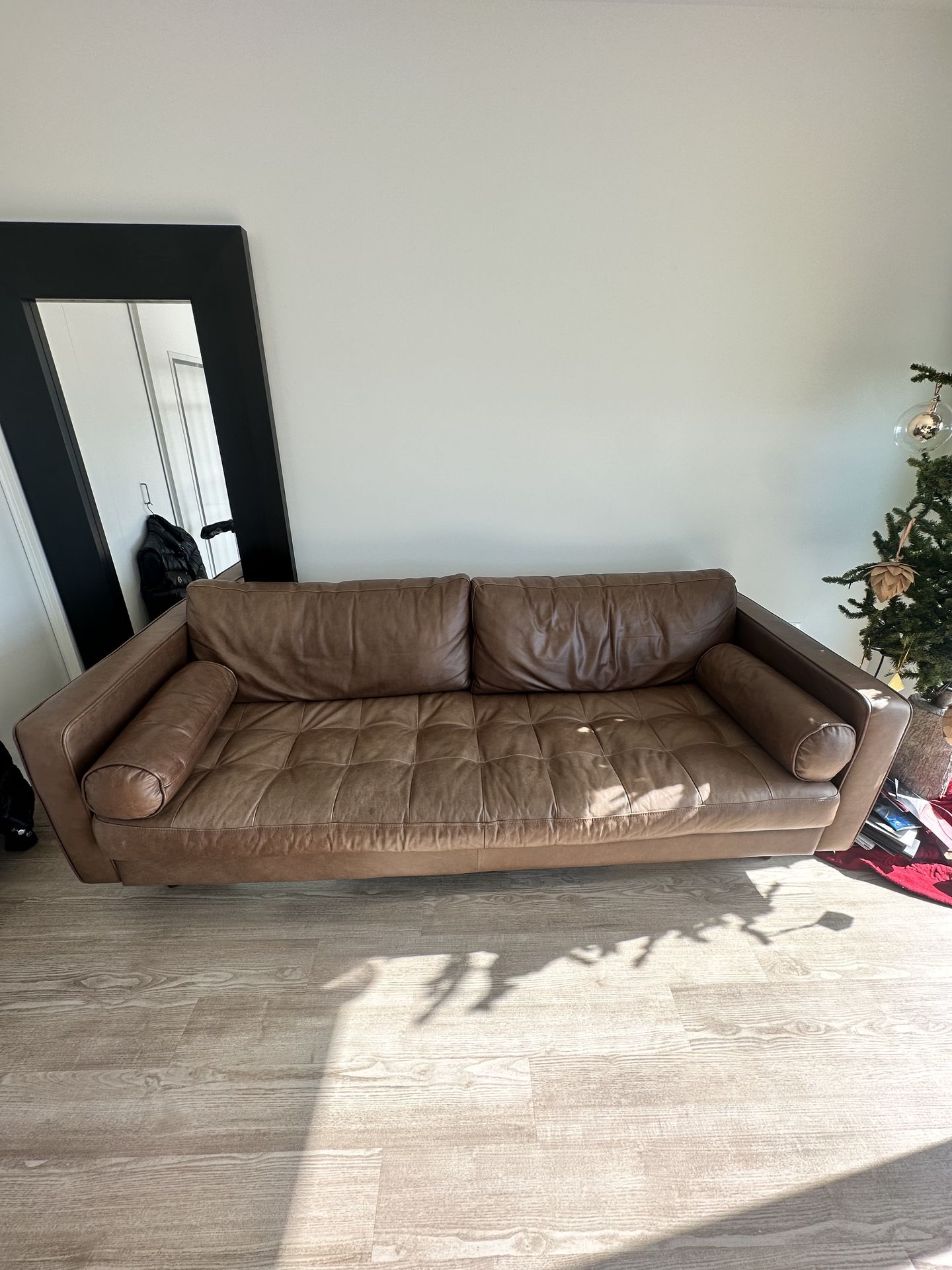 Real Leather Couch