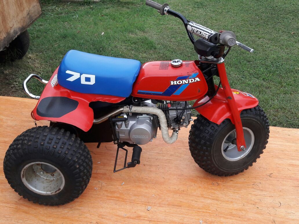 honda atc70 with piranha 140cc swap
