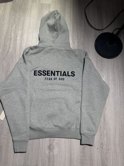 Essentials hoodie dark oat
