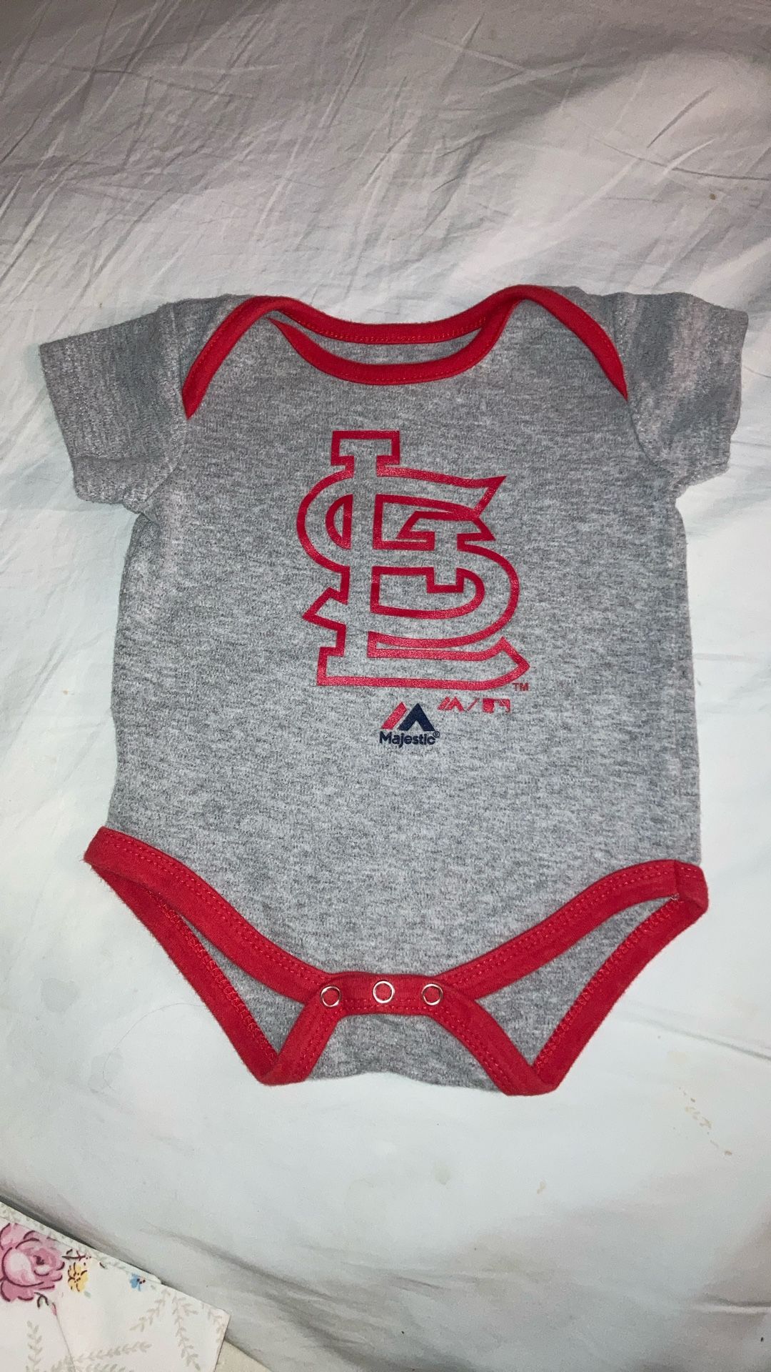 St Louis Cardinals Baby Bodysuit 6/9 Months