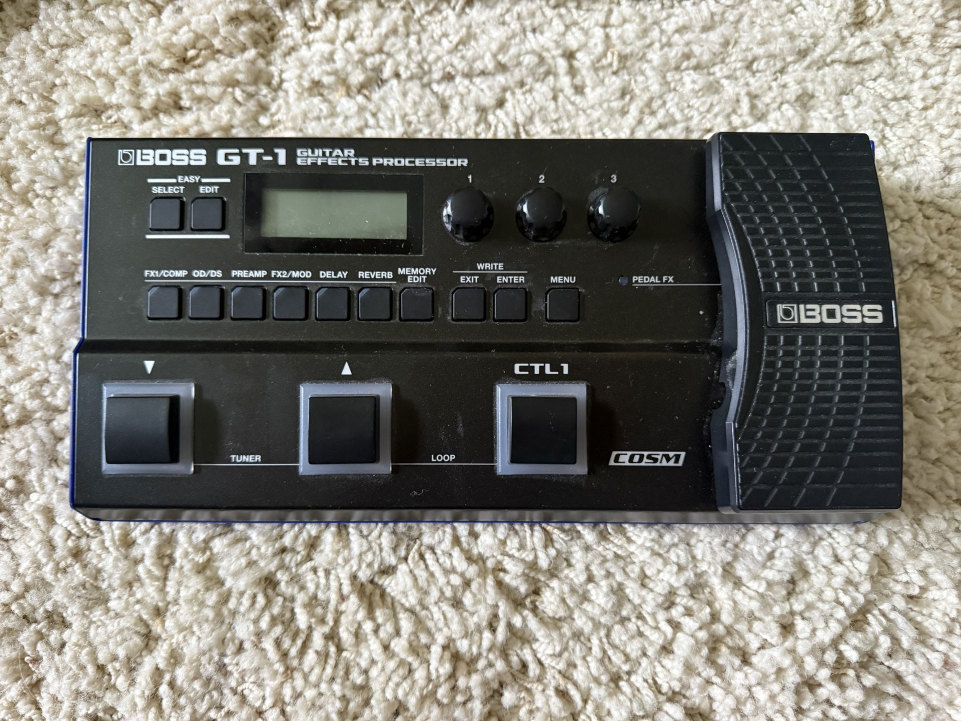 Boss GT-1 Guitar Pedal