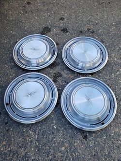 1960's Chevrolet, Chrysler, Mercedes, Oldsmobile hubcaps