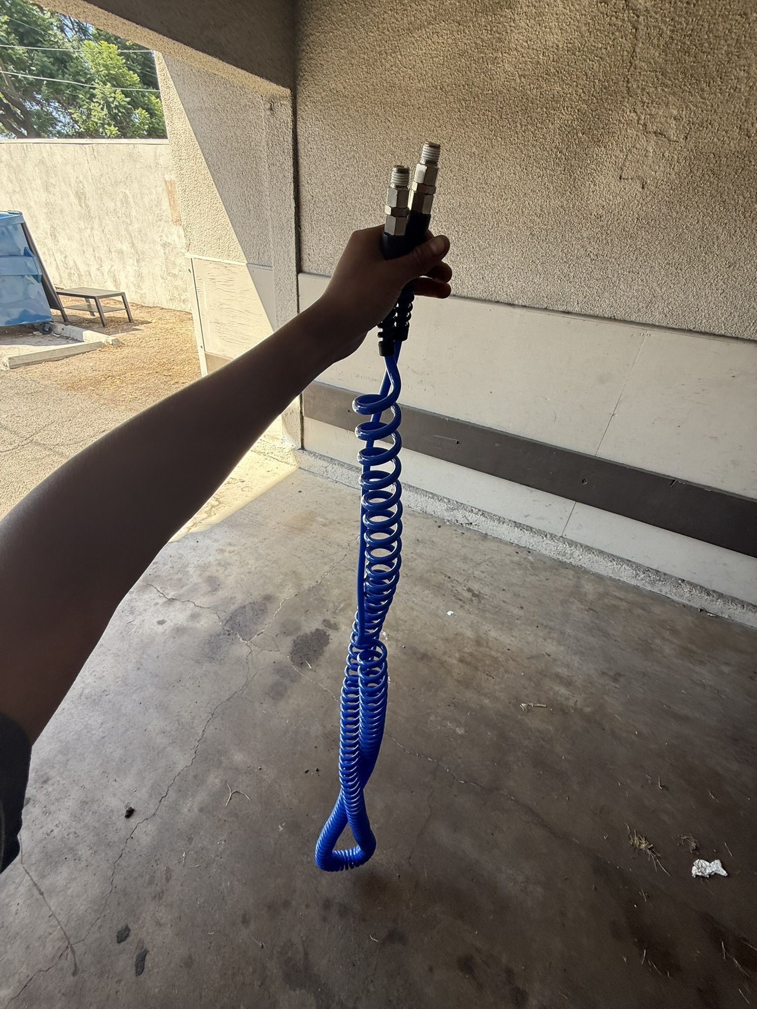 Air Compressor Coiled Hose