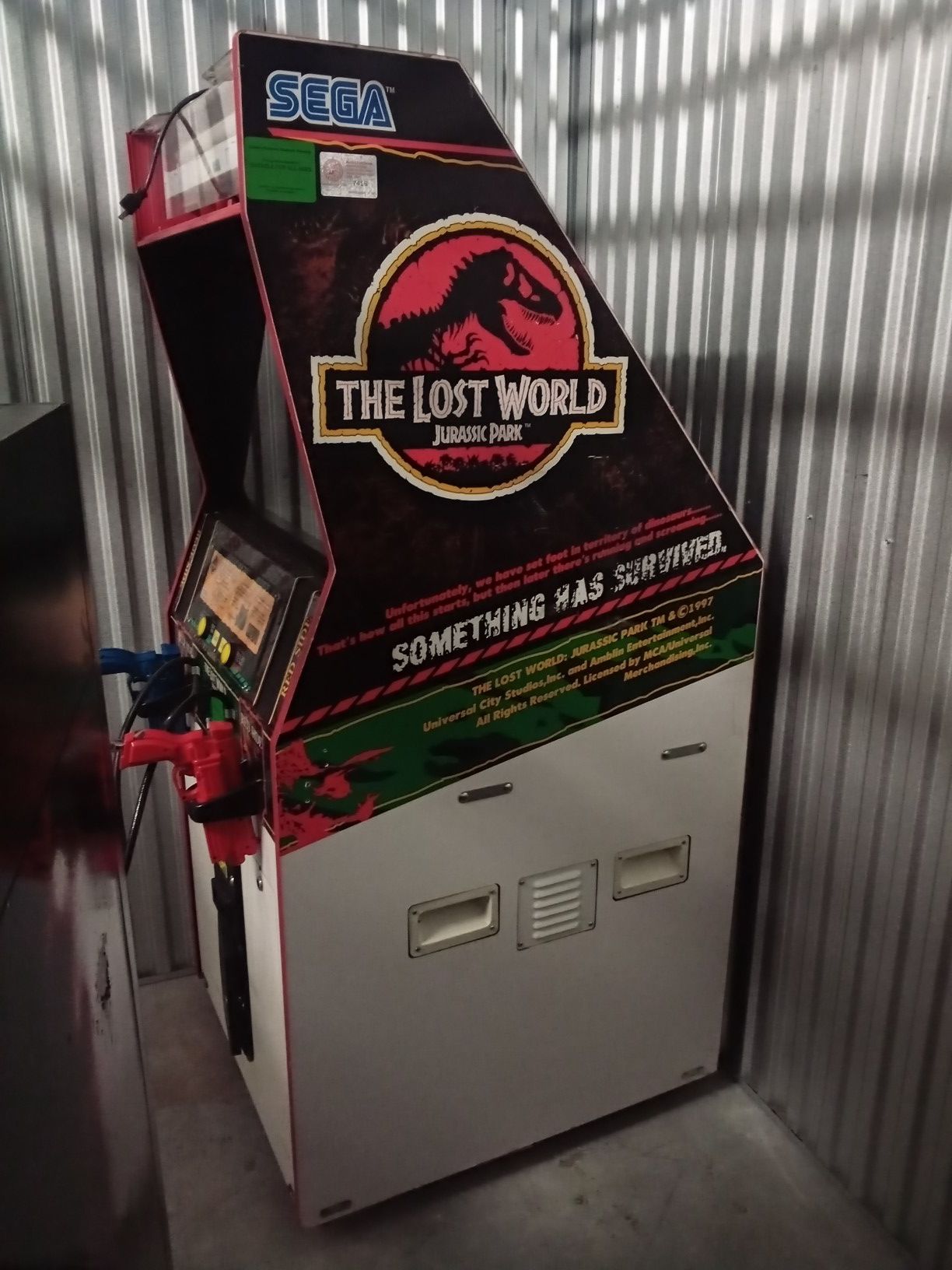 Jurassic Park Shooter Arcade Machine