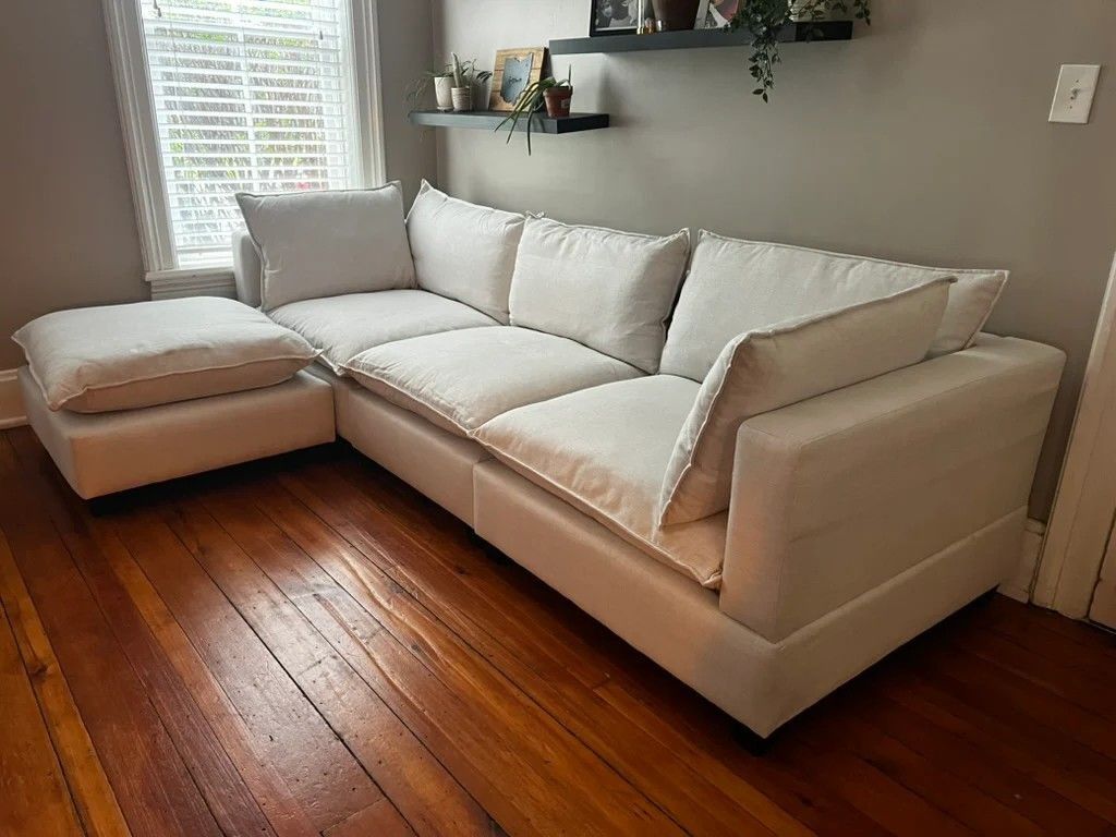 BRAND NEW Cloud Couch Sectional (Light Gray)