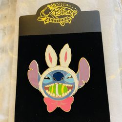 Disney Auctions Jumbo Stitch Easter Egg Pin 
