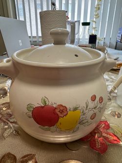 Terracotta  stew pot