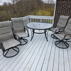FREE OUTDOOR TABLE AND CHAIR SET