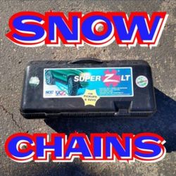 ❄️☃️⛷️15"-16-17-18-19-20-21-22" TIRES SUPER Z LT PEERLESS SCC ZT-735 SNOW CABLES/CHAINS ZT735 CAR TRUCK SUV JULIAN MOUNT LAGUNA TAHOE BIG BEAR MAMMOTH