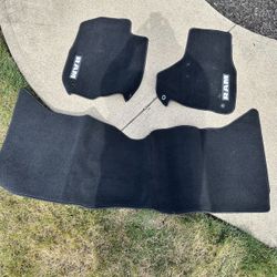 2013 - 2024 DODGE RAM 1500 2500 3500 Crew Cab Black Carpet OEM Floor Mats