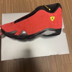 Jordan 14 Ferrari Size 12.5 