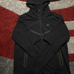 Black Woven Jacket Men’s Nike Tech Brand New