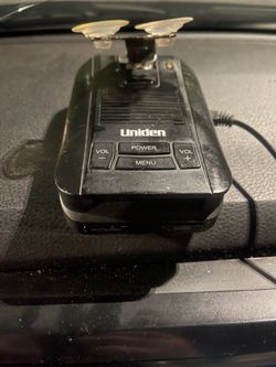 Uniden police radar scanner