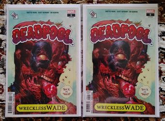 Deadpool 5 Garbage Pail Kids Parody Variant 2018 Marvel