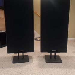 Kenwood 3-way Speakers and Stands