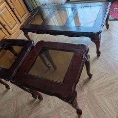 Coffee Table and 2 Matching End Tables