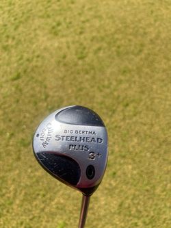Callaway Big Bertha Steelhead Plus 3+ Fairway Wood