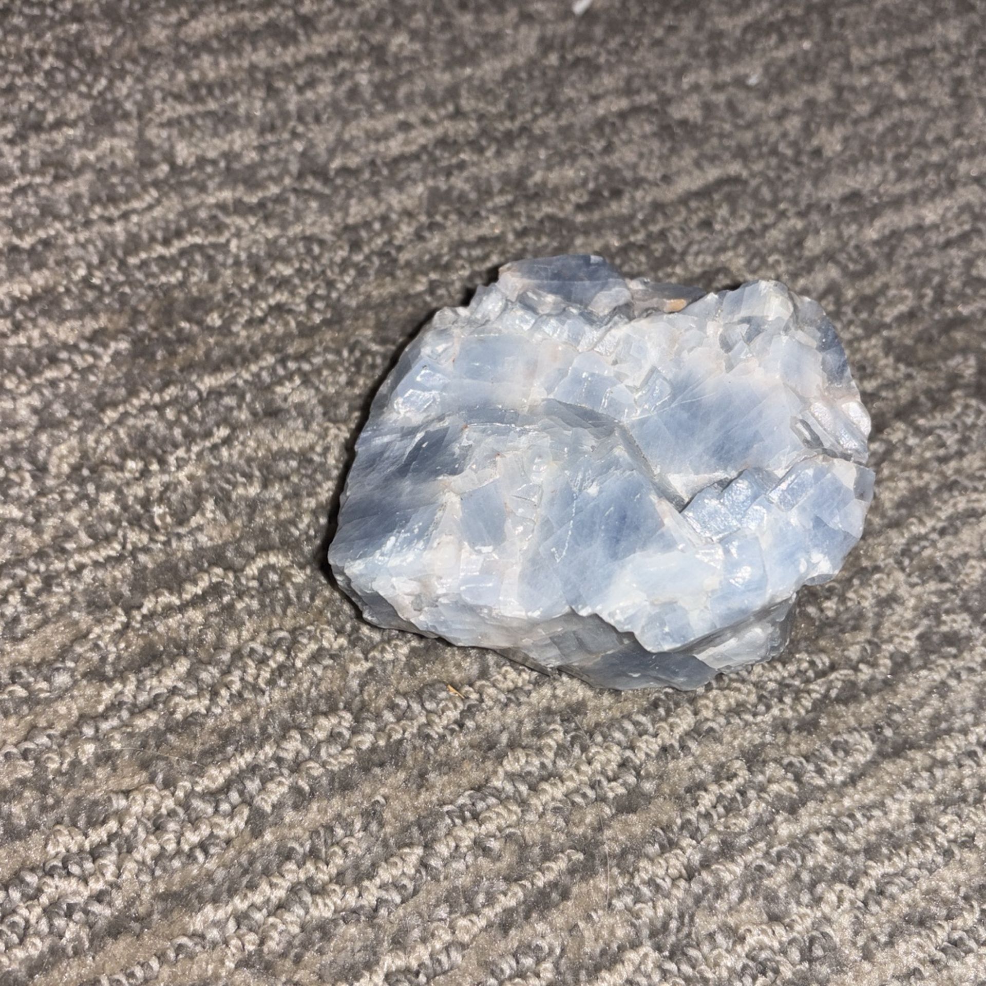 Snowball Sized Blue Rock