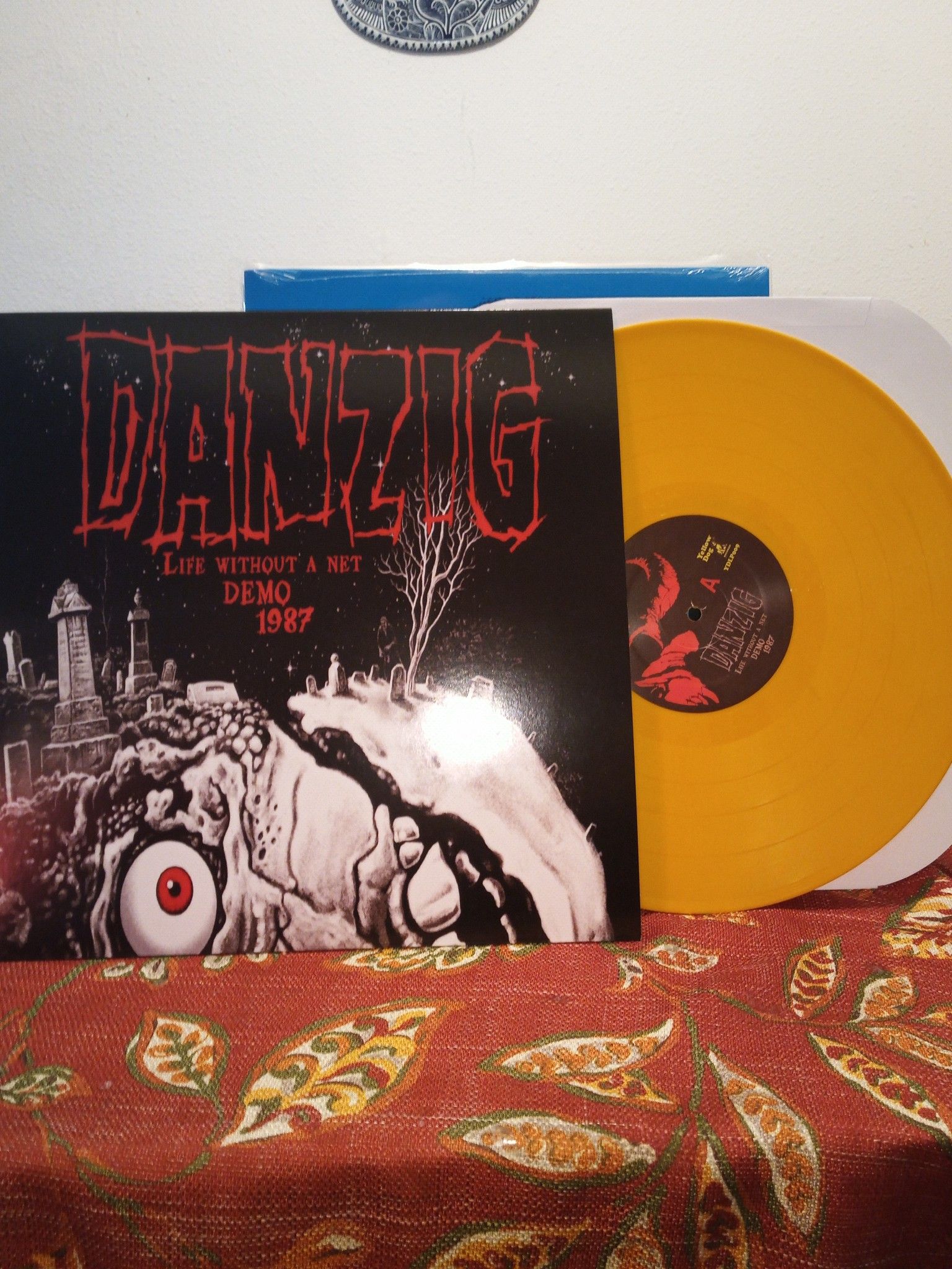 Danzig - Life Without A Net 1987 Demo LP COLORED VINYL misfits Samhain punk