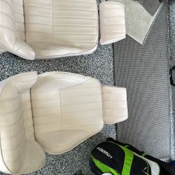 Pro Car Racing Seats White