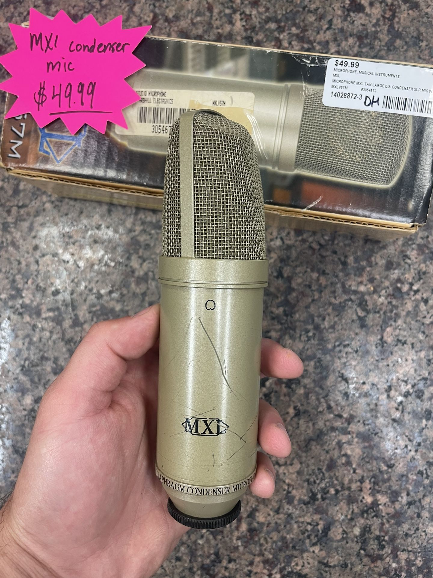 Mxl Large Diaphragm Condenser Mic