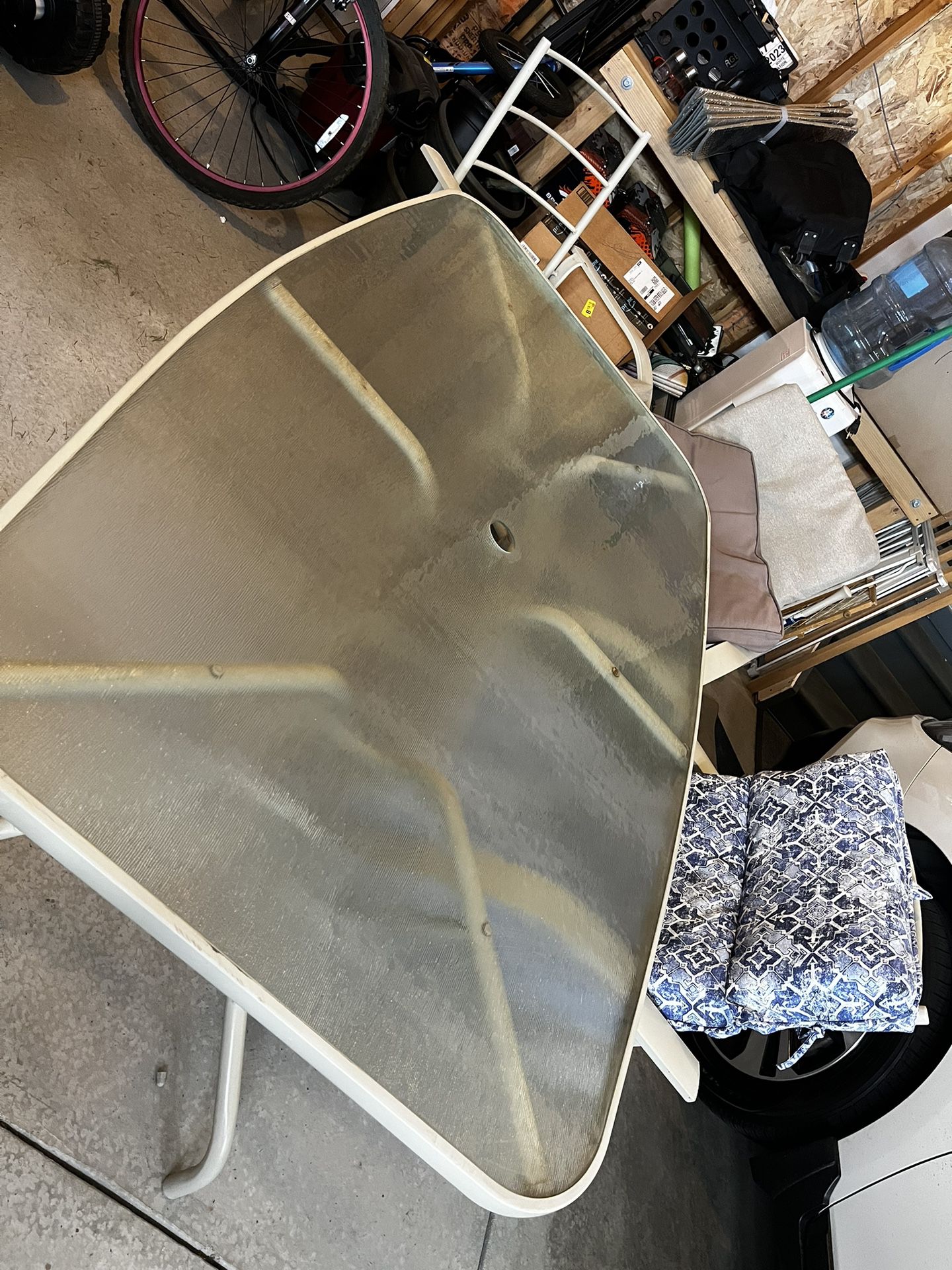 Glass Patio Table With Chairs