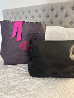 Black Tory Burch Leather Purse