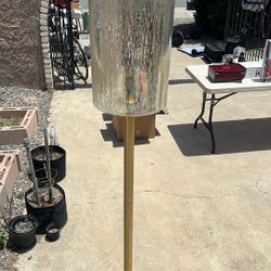 Floor Lamp - Gold In Color 