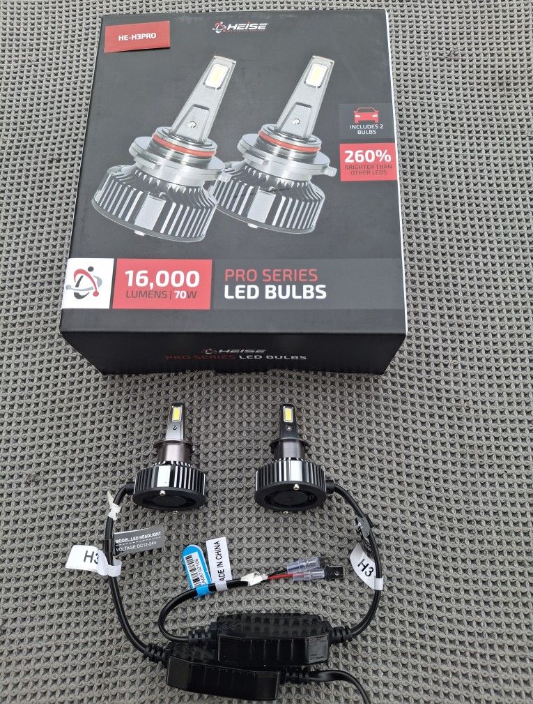 NEW! H3 LED Lights
