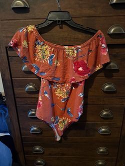 Floral Off-Shoulder Bodysuit