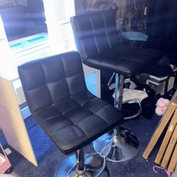 Two Black Chairs 