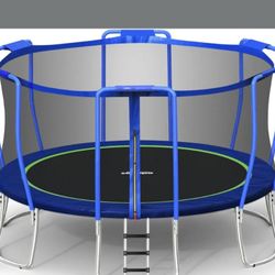 Brand New In Box Extra Large  14ft Trampoline With Accessories!!!
