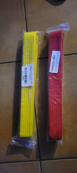 8.6 feet long soft Yellow Jiu Jitsu Belt Taekwondo Karate Belt - Martial Arts Uniform Ranking Judo Belt Double Stitched